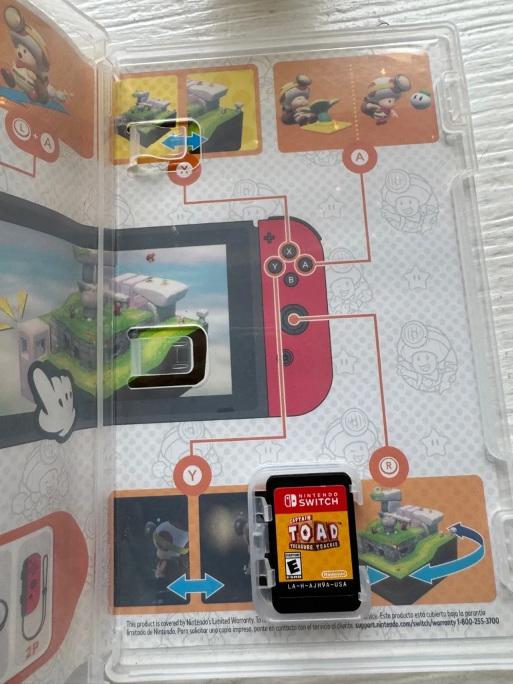 Nintendo Switch Captain Toad: Treasure Tracker - Yellow Cover - Picture 2 of 2